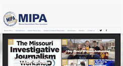 Desktop Screenshot of mipajournalism.com